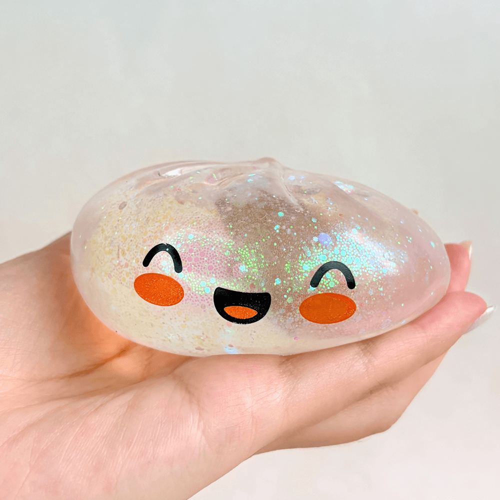 Glitter Mystery Color Dumpling - Stress Relief Fidget Toy