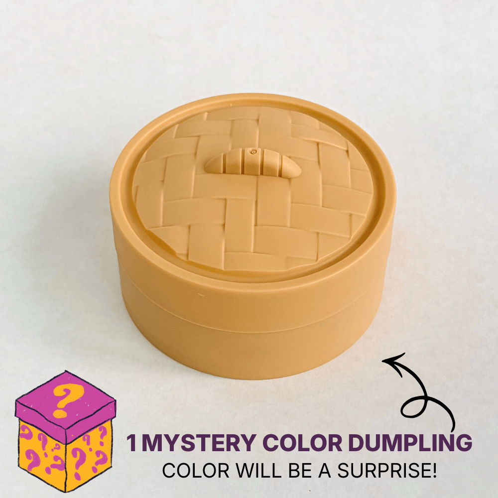 Glitter Mystery Color Dumpling - Stress Relief Fidget Toy