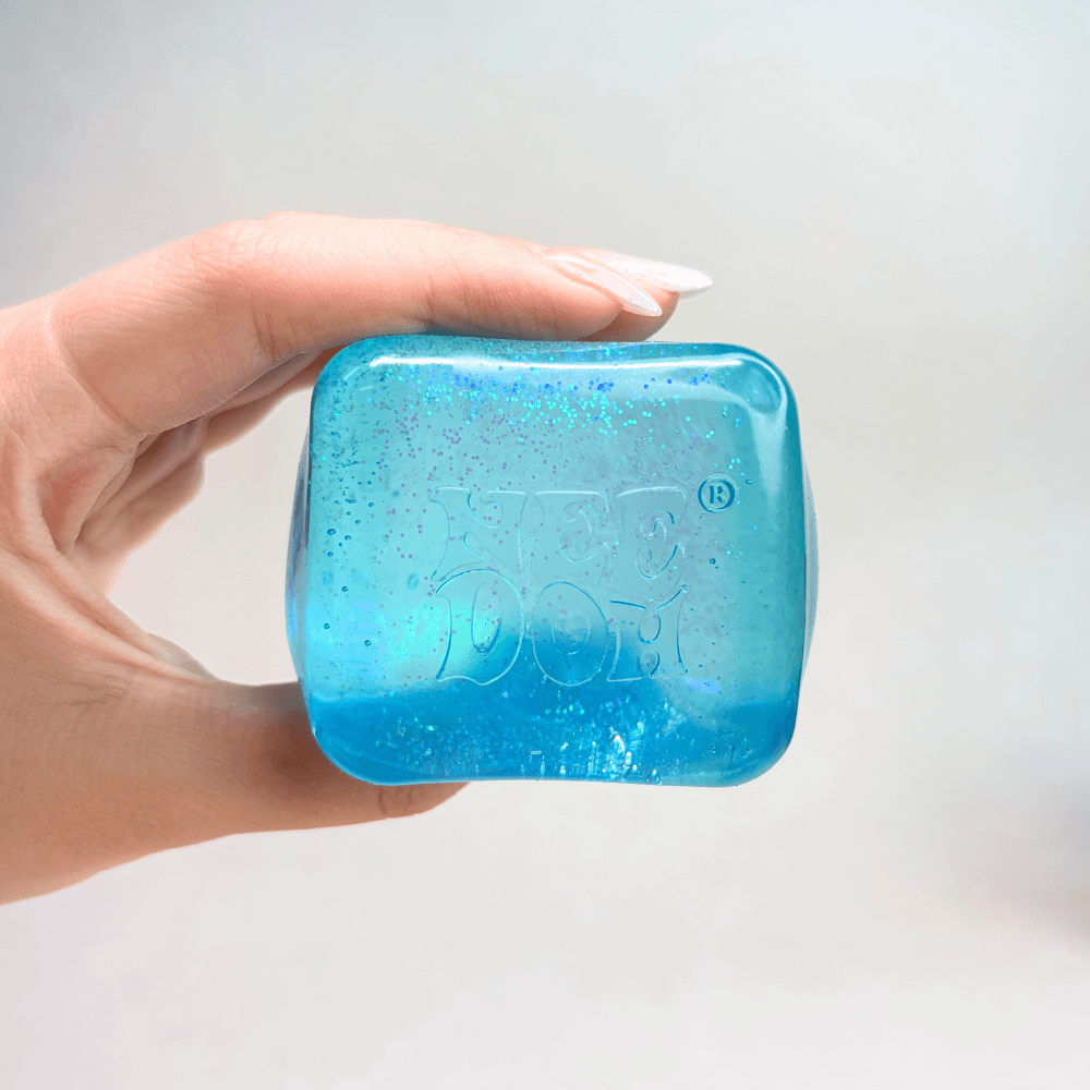 NeeDoh Nice Cube Glitter & Glow