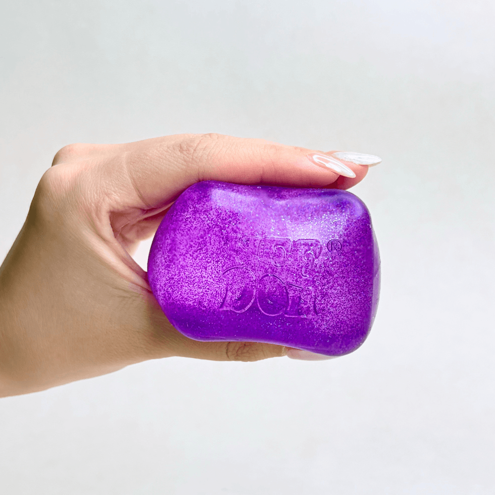 NeeDoh Nice Cube Glitter & Glow