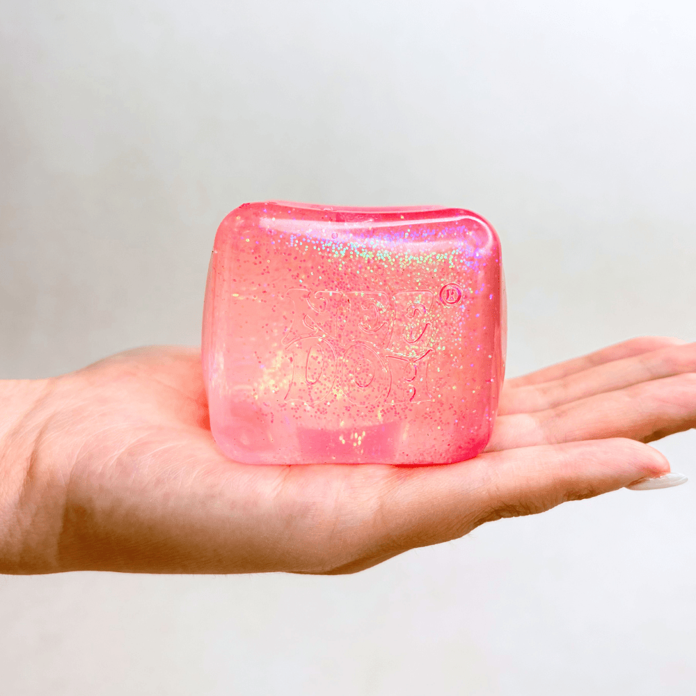 NeeDoh Nice Cube Glitter & Glow